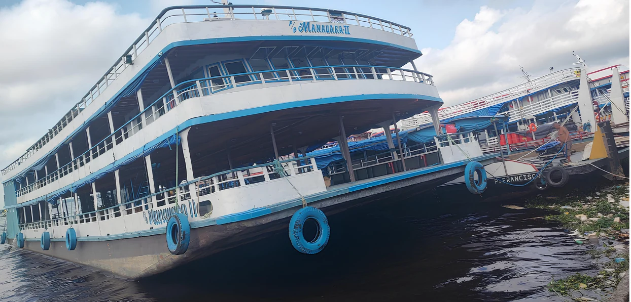 Ferryboat Manaura II utilizado como referência de projeto de regularização naval