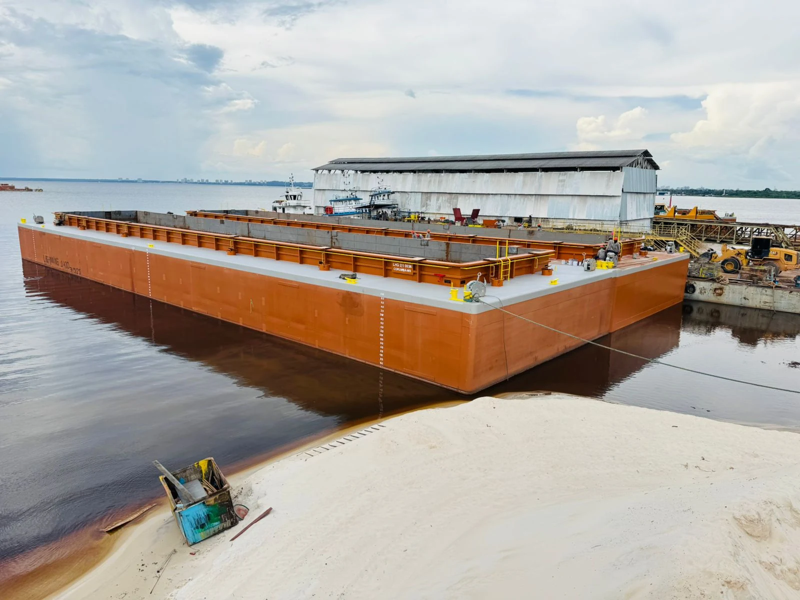 Navegação em rio da Amazônia