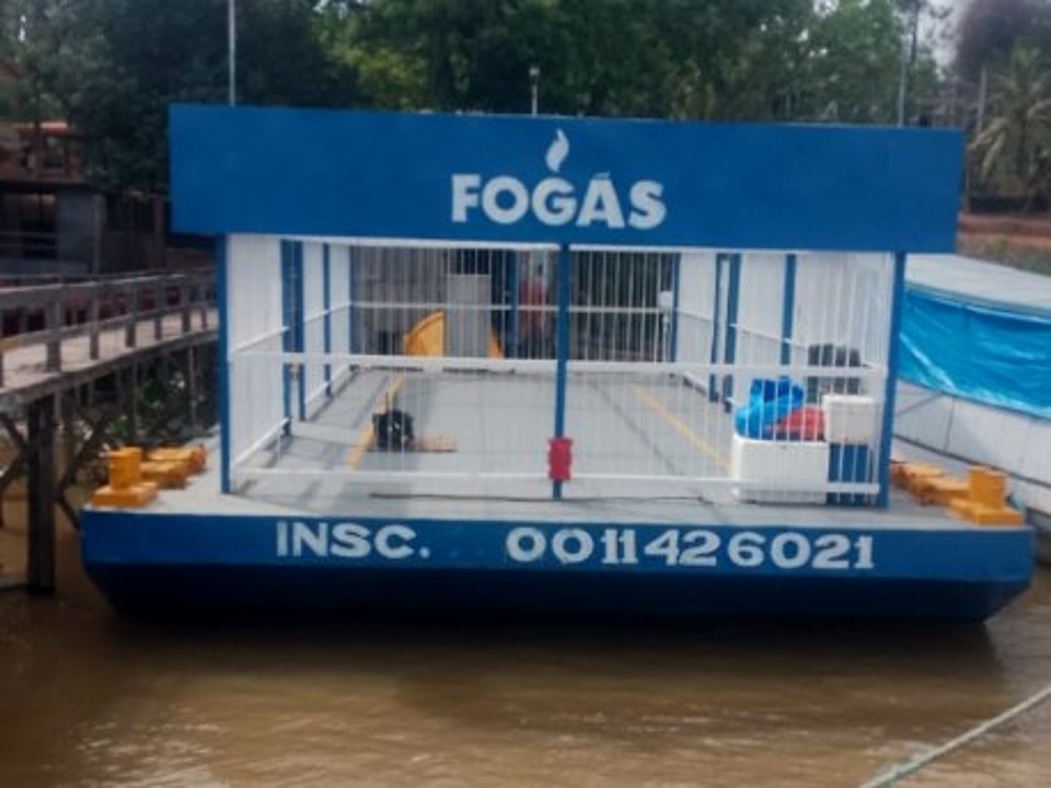 Flutuante Fogás LIII em projeto de adequação desenvolvido pela Nordmar Engenharia Naval